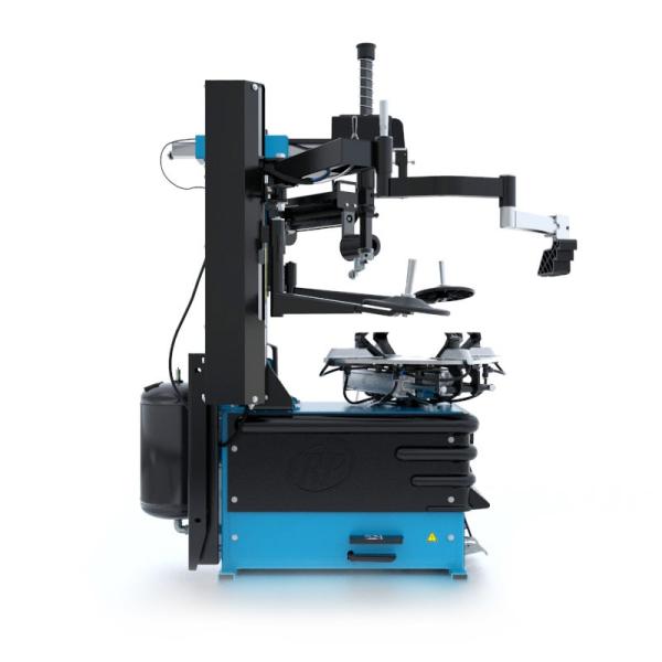 Reifen-Montiermaschine PKW vollautomatisch 400 V (2 Stufen) 10-24 Zoll mit pneumatisch kippbarer Säule + Air-Shock + Hilfsarme HA70LR ohne Zubehör RP-R-U221APN-400V2S-HA70-SET